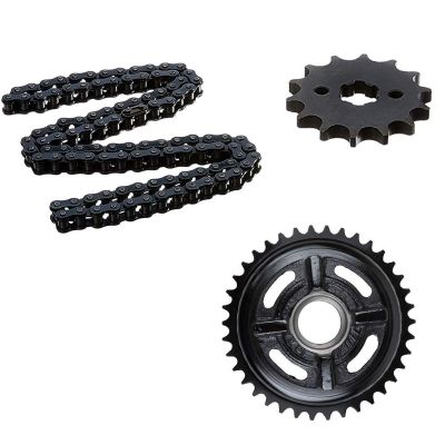 AllExtreme EX-034 Chain Sprocket Kit for Bullet Classic Electra and Standard (Set of 3)