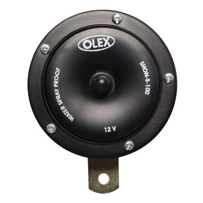 AllExtreme SH-100 SHON Bike & Car Horns Super Loud Sound Air Siren (12V, Black, 1 Pc)