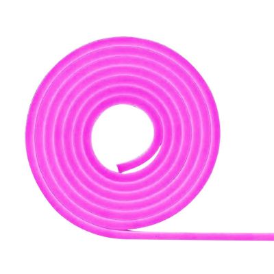 Allextreme AXNLED1 Neon LED Flexible Strip Light 12V Decorative Interior Exterior Car Truck Styling EL Wire Glow String Tube (Pink, 5M)