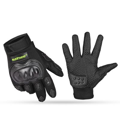 Allextreme Probiker Protective Full Finger Gloves Anti-Skid Surface Breathable Bike Riding Glove for Motorcycle Cycling Climbing Mountaineering Hiking (XXL, Black)