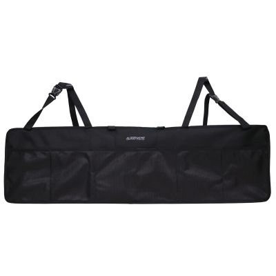 Allextreme IT-08 Trunk Organizer Backseat Large Anti-slip Storage Hanging Utility Tool Space Saver Bag for Cars, SUVs & Trucks (Black)