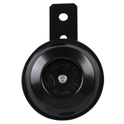 AllExtreme EXSTHB1 Horn Siren Waterproof Super Loud Electric Honk for Car Bike Vans Motorcycle Boat Siren (12V, Black, 1 PC)