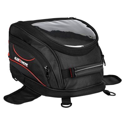 Allextreme EXFTB02 Magnetic Fuel Tank Bag with Rain Cover & Multi-pocket Storage Compartments Universal Fit Accessory for All Motorcycles Bike (1 Pc)