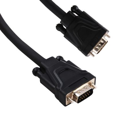 Allextreme Male to Male High Performance 15 Pin VGA Cable with Low Noise Support PC/Monitor/LCD/LED, Plasma, Projector (5 Mtrs)