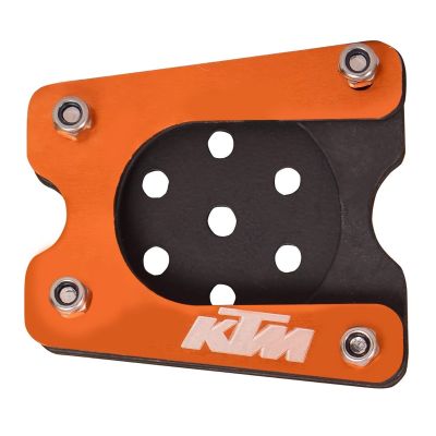AllExtreme Motorcycle CNC Kickstand Enlarge Plate Side Stand Extension Pad Compatible with KTM