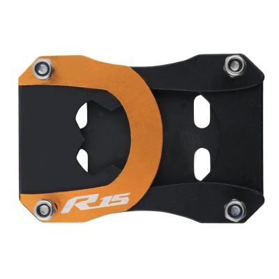 AllExtreme ALL-STD015 Bike Stand Extender Pad CNC Foot Side Kickstand Enlarger Extension Compact Support Plate Compatible with Yamaha R15