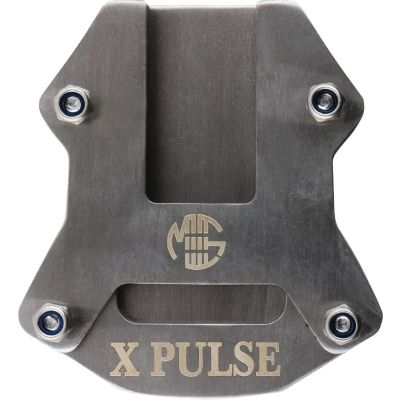 AllExtreme ALL-STD017 Bike Stand Extender Pad CNC Foot Side Kickstand Enlarger Extension Compact Support Plate Compatible with Hero Xpulse