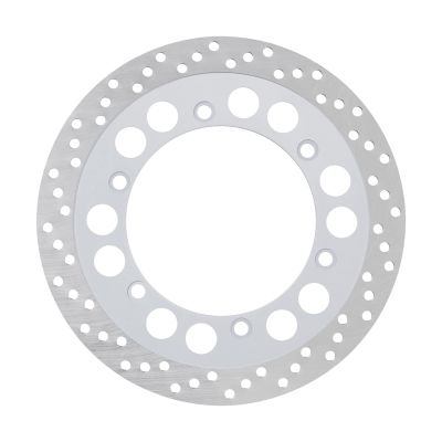 AllExtreme EXDPR01 Front Disc Plate Motorcycle Brake Rotor Plates Hub-Less Design Stainless Steel Compatible With Royal Enfield Bike (Silver)