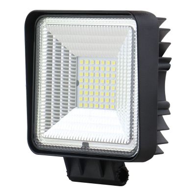 Allextreme 112W 56 LED Fog Light Super Bright With Mounting Brackets Powerful Lighting Range Universal Fit For Car & Motorcycle (White, Pack of 1)