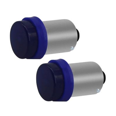 Allextreme BA9S LED Parking Light SMD Interior Pilot License Plate Dome Indicator Lamp Bulb for Car Bike and Motorcycle (2W, Blue, 2 PCS)