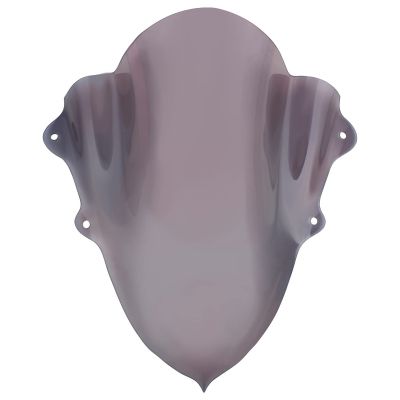 AllExtreme EXPVR16 Plastic Windscreen Visor Front Fairing Windshield Baffle Wind Deflectors for Yamaha R15 V3 (Grey)