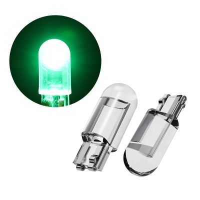 Allextreme EXGT10 Universal T10 LED Parking Light Super Bright Interior Pilot License Plate Dome Indicator Lamp Bulb for Car Bike and Motorcycle (Green)