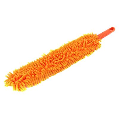 ALLEXTREME DCF-GF02 Anti Static Feather Duster Dust Cleaner Brush with Handle (Random Colour)
