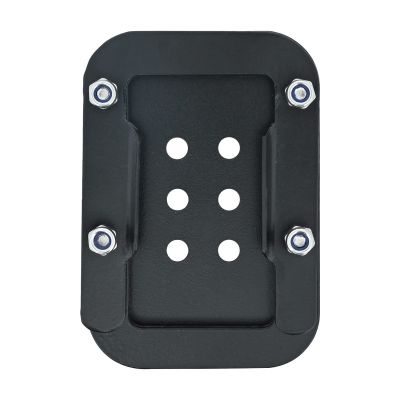 AllExtreme Bike Stand Extender Pad CNC Foot Side Kickstand Enlarger Extension Compact Support Plate Compatible with Royal Enfield Interceptor 650 (Black)