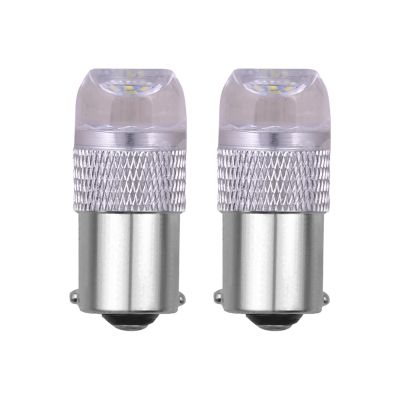 Allextreme EXLB011W LED Bulb Turn Signal Indicator Bright Lamp 6 Smd Chipset License Plate Parking Dome Light for Car Bike and Motorcycle (6W, White, 2 PCS)