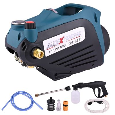 AllExtreme RT-2206 High Pressure Car Washer 2100 Watt Power 130 Bar Effective Cleaning 8.5L/Min Flow Rate for Home Bikes Garden Washing with Multiple Accessories (Random Colors)
