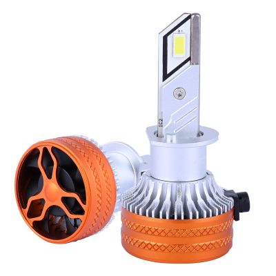 Allextreme K11-H1 LED Headlight 80 Watt H1 Car Driving Headlamp Bulb Lights 13000LM Chip Fog Light Ideal for Cars