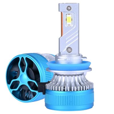 AllExtreme K10-H11 LED Headlight Conversion Kit 70W CREE LED Chips 11000LM Headlamp Bulbs 6000K Bright Fog Light Ideal for Cars (Set of 2)