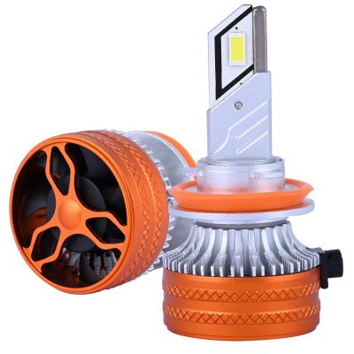 Allextreme K11-H11 LED Headlight 80 Watt H11 Car Driving Headlamp Bulb Lights 13000LM Chip Fog Light Ideal for Cars