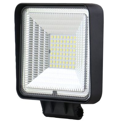 Allextreme EX-FGLW-01 64 LED Irradiation Lamp Water Resistant High-Intensity 48 Watt Power Work Light Compatible with Cars Trucks SUVs and ATVs (White, Pack of 1)