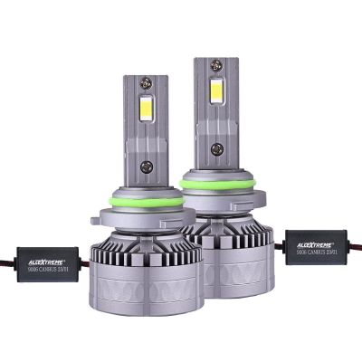 AllExtreme Hyperdrive K40-9006 LED Headlight 40W Conversion Kit 3200LM Car Driving Headlamp Bulb 6000K Super Bright Beam Fog Light Chip Fog Light for SUVs Trucks Sedans