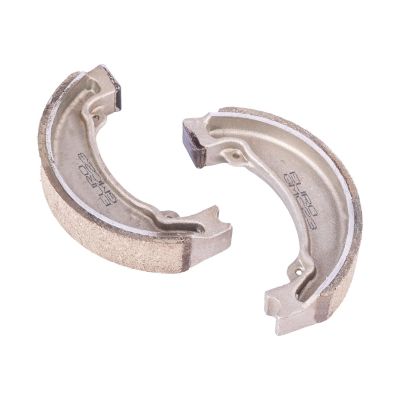 Allextreme Euro Brake Shoe Bike Accessory Reliable Stopping Power Smooth Operation Enhanced Safety Durable Materials Compatible with Drum Brake Systems Improved Safety For Automobiles (Big)
