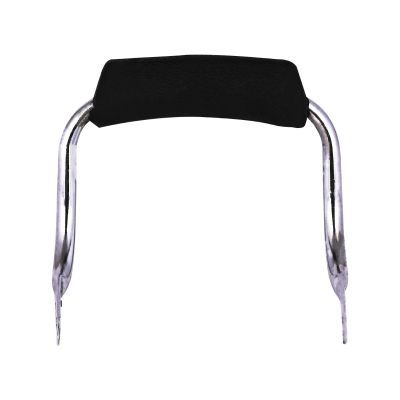 AllExtreme Backrest Foam Padded Passenger Rear Seat Support Compatible with BS3 and BS4 Model 350cc & 500cc, Chrome