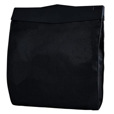 Allextreme Car Trash Bag Portable Anti Spill Interior Hanging Garbage Bin Holder Seat Organizer (Black)