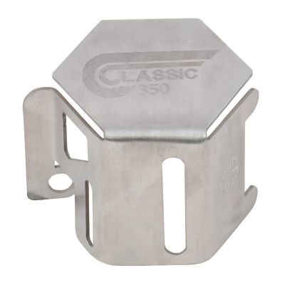AllExtreme EXST05D Disk Brake Cover Bike Front Disc Fluid Oil Reservoir Stainless Steel Handle Tank Cap Custom Fit for Motorcycle Portable Sturdy Design (Silver)
