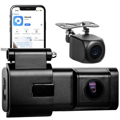 AllExtreme X17 Car Dash Cam Front & Rear 2K+1080P 140° Wide Angle Lens Dual Inside Driving Camera G-Sensor Loop Video Recorder