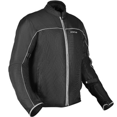 Allextreme AVIANT AIR Bike Riding Jacket CE Level 2 Certified Armour Protector Elbows Shoulders Protection Mesh Fabric Motorcycle Rider Gear for Bikers (2XL, All Black)