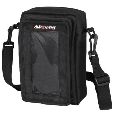 Allextreme Magnetic Tank Bag with Multi-Pocket Storage Compartments and Rain Cover Universal Fit Biking Accessory for All Motorcycles – (2.5Ltr, Black, 1 Pc)