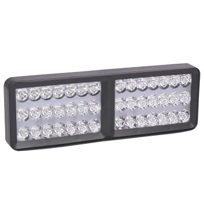 Allextreme 24W 9-85V DC Power 7000 Lm High Brightness LED Fog Lamp Bar Lights External Spotlight with Mounting Bracket Universal Fit for All Cars and Bikes (Cool White, Pack of 1)