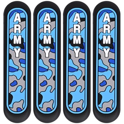 AllExtreme Universal Car Door Guard Trim Anti Scratch Bumper Door-Edge Rubber Paint Protector Sticker Compatible with All Cars & Vehicles (4Pcs, Black/Blue)
